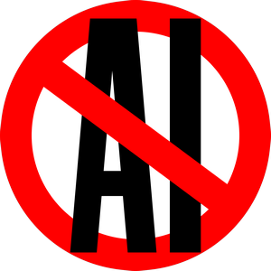 No AI (Michael Kolesidis, CC BY-SA 4.0, via Wikimedia Commons, 2026)